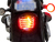 Custom Dynamics Taillight/Turn Signal - Bottom Window - Smoke Lens PB-TL-INT-BW-S