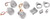 Drag Specialties Turn Signal Kit - Clear/Red - Rear 2020-0278