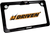 Driven Racing License Plate Frame - Led - Black DFLPWL-01