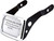 Cycle Visions Lp Plate Frame & Mount With Signals - Fxsb - Black CV-4654B