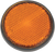 Chris Products Reflector - Adhesive Back - Amber RR2A