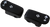 Drag Specialties Turn Signal Switch Extension Caps - Black 2106-0364