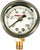 Feuling Parts Liquid Filled Oil Pressure Gauge - 1.5" Dial - 1/8" Back Port - Black Face 9043