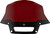 Klock Werks Kolor Flare Windshield - 8" - Red - '22-'25 Fxlrst KWW-02-0629