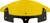 Klock Werks Kolor Flare Windshield - 10" - Yellow - '14-'26 Indian KWW-04-0638