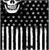 Lethal Threat Neck Scarf - America Skull NS90805