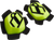 Icon Cloverleaf 2 Knee Pucks - Hi-Vis 2704-0610