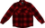 Icon Fallblock Cx Flannel Jacket - Red - Medium 2820-6975