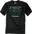 Factory Effex Kawasaki Repeater T-Shirt - Heather Charcoal - Medium 26-87102