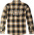 American Biker American Biker Mr Piston Flannel Shirt - Brown - 3Xl ABBPISTON01ST61BR3R