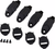 Moose Offroad Qualifier Boot Buckle Kit - Black 3430-1006