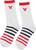 Thor Crew Socks - White - Small/Medium - 3 Pack 3431-0854