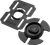 Sw-Motech T-Lock Holder With Molle Adapter TL.00.940.10000