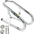 Pingel Wheel Chock - Permanent - Chrome - 6-1/2" WC65H
