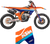 Factory Effex Candy Chrome Series Trim Graphics Kit - Ktm 27-51504