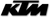 Factory Effex Die-Cut Decal - 5' - Ktm Black 19-94558