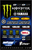 D'Cor Visuals Decal Sheet - Star Yamaha/Monster 40-50-117