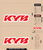 D'Cor Visuals Kyb Decal Kit - Red 40-80-142