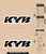 D'Cor Visuals Kyb Decal Kit - Black 40-80-143