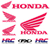 Factory Effex Jersey Iron-On Kit - Honda 28-82300