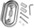 Drag Specialties Regulator Cover - Chrome - '91-'03 Fxd 7805-0013