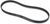 Panther Rear Drive Belt - 126-Tooth - 1 1/2" 62-0940