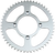 Parts Unlimited Rear Sprocket - 52 Tooth - Honda K22-3504R