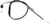 Parts Unlimited Vinyl Covered Throttle/Oil Injection Cable - '81-'98 Pw50 K28-2140