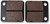 Epi Heavy-Duty Brake Pads - Polaris WE440899