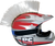 Pc Racing Helmet Mohawk - White PCHMWHITE