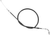 Motion Pro Black Vinyl Throttle Cable - Pull - '01-'07 VT750DC 02-0525