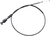 Motion Pro Black Vinyl Choke Cable - '75-'82 Honda Gold Wing 02-0159