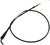 Motion Pro Black Vinyl Throttle Cable - Pull - '83-'96 KTM/Yamaha 05-0194