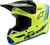 Alpinestars Youth SM3 Helmet - Radium - Gloss Yellow Fluo/Black/Blue - Small 8301825-5017-YS