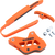 T.M. Designworks Chain Guide/Slider - KTM - Orange KTM-230-OR