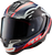 Alpinestars Supertech R10 Helmet - Team - Matte Black/Carbon Red Fluo/Blue - Medium 8200224-1383-M