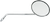 Emgo Mirror - CB-Style - Side View - Round - Chrome 20-30620