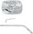 Emgo Mirror - "Ride Free" - Side View - Rectangle - M10 x 1.25 (Left Hand) - Chrome - Right 20-31756A