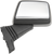 Emgo Mirror - Side View - Rectangle - Black - Left 20-87052
