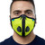 Rz Mask M2.5 Reusable Mesh Air Filtration - Safety Green Large 20412