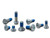 Ebc High Tensile Rotor Bolt Set 6Pc DB102/6