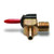 Motion Pro Fuel Valve 90 Degree 1/4 Npt X Inch Barb 12-0085