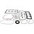 Vertex Complete Gasket Kit Withoil Seals 711326