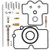 All Balls Racing Carburetor Kit 26-1458