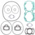 Vertex Top End Gasket Kit 610204