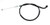 Motion Pro Cable Black Vinyl Throttle 02-0249