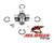 All Balls U-Joint Kit 22Mmx55Mm 19-1008
