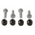 All Balls Racing Wheel Stud And Nut Kit 85-1037