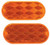 Optronics Inc. Reflector Oblong Amber/Pair RE-12AK
