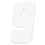 Factory Effex Fx 2015 Numbers 7" White 9 08-90099